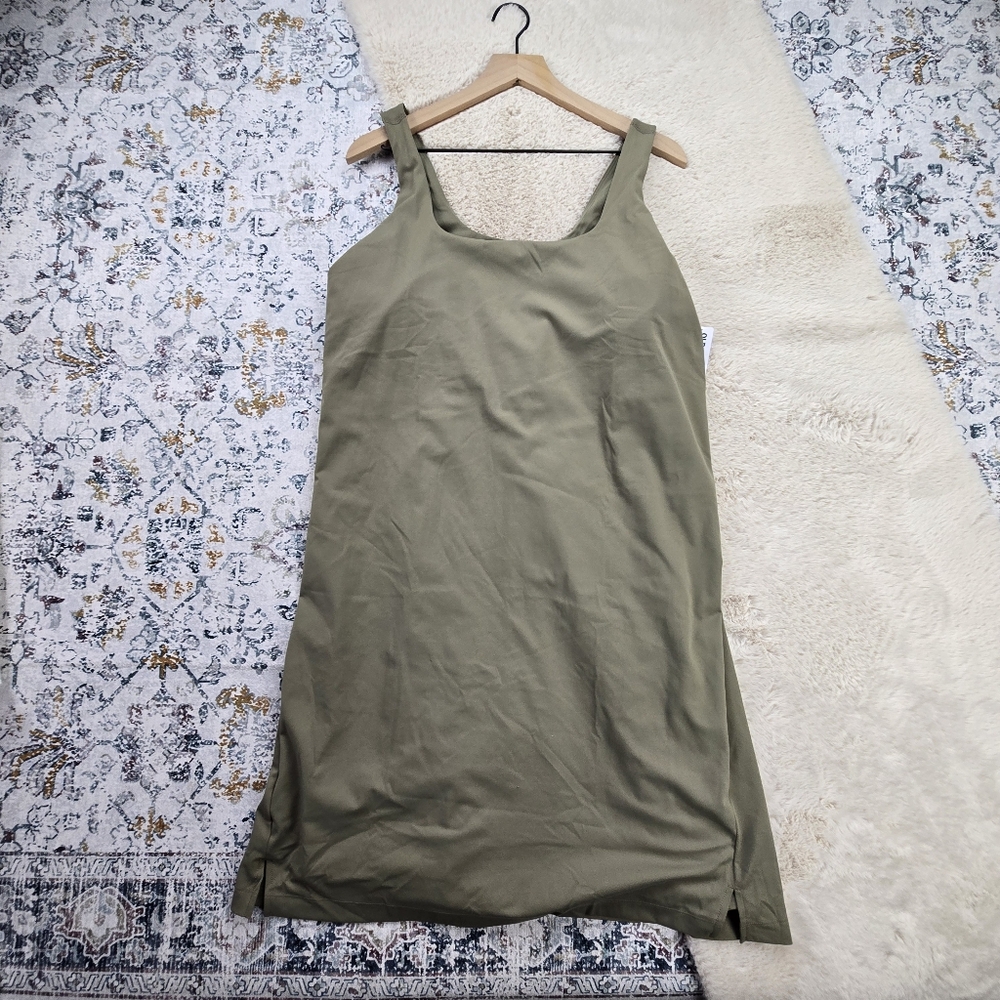 Old Navy PowerSoft Athletic Dress Women Plus Size Green XXL TALL BNWT - Picture 2 of 10